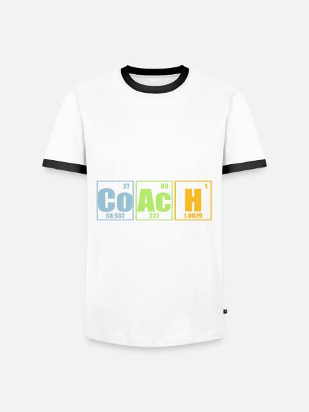 Éléments de chimie CoAcH - T-shirt contrasté Homme - 