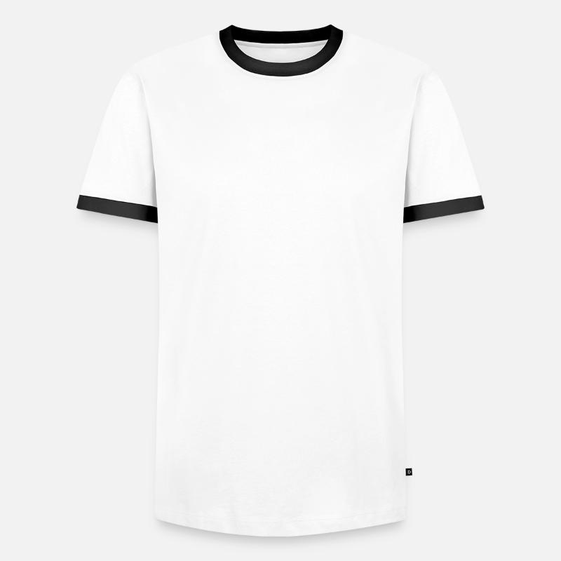 informatiker - Männer Kontrast-T-Shirt - Weiß/Schwarz