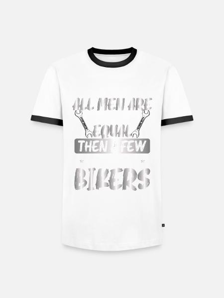Alle Männer Werden Biker - Männer Kontrast-T-Shirt - 