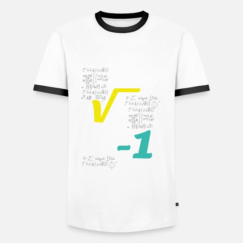 Complex Mathematical Formula - Men's Ringer Shirt - undefined