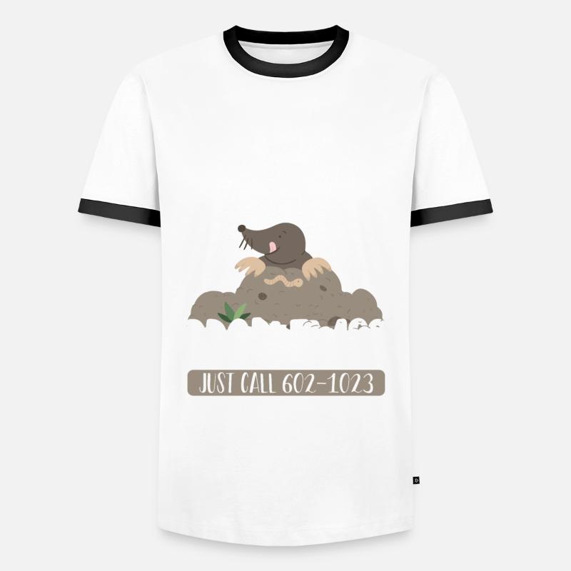 Mole Problems Just Call - Men's Ringer Shirt - undefined