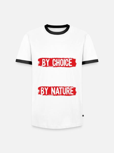 Blutspenderin Nach Wahl Her - Männer Kontrast-T-Shirt - 