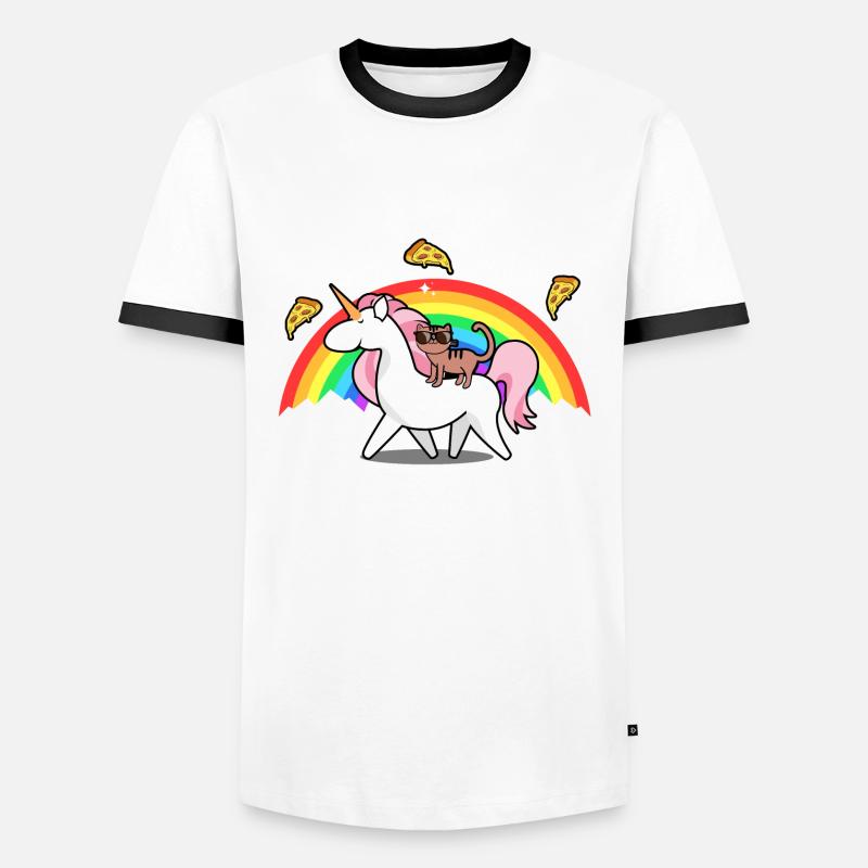 Magical Adventure - Men's Ringer Shirt - white/black