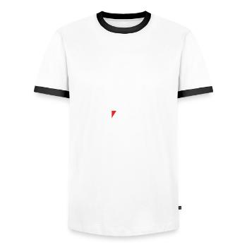 Programmer Gamer Things I Hate Gift - Men's Ringer Shirt - white/black - Front - AI Model Female 172 light (172cm) & AI Model Male 178 dark (178cm)