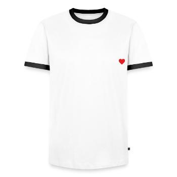 Funny Jet Ski Jet Ski JetSkis Jet Skis - Men's Ringer Shirt - white/black - Front - AI Model Female 172 light (172cm) & AI Model Male 178 dark (178cm)