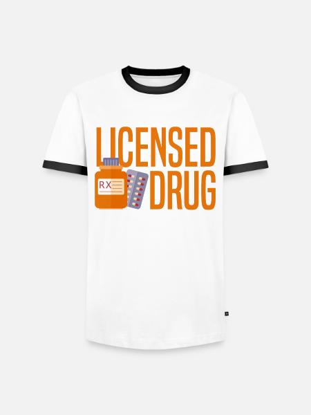 Pharmacist Pharmacist Pharmacy Gift - Men's Ringer Shirt - white/black