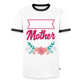 Feminismus Feministin - Männer Kontrast-T-Shirt - Weiß/Schwarz - Vorne - AI Model Female 172 light (172cm) & AI Model Male 178 dark (178cm)