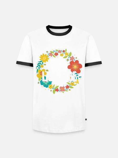 Sprachtherapeutin Sprachheilpädagogin Logopädin - Männer Kontrast-T-Shirt - Weiß/Schwarz
