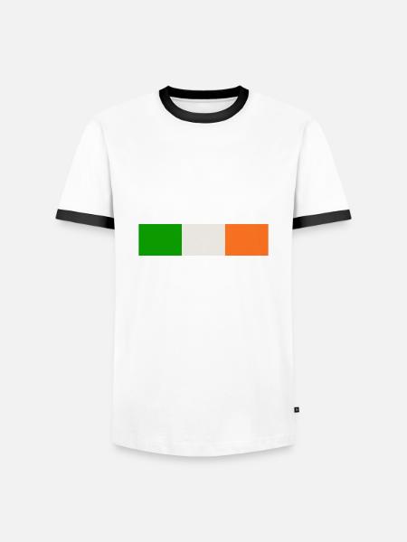 Funny Irishman Ireland Gift - Men's Ringer Shirt - white/black