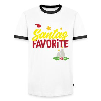 Doula Geschenk Doula Doulas - Männer Kontrast-T-Shirt - Weiß/Schwarz - Vorne - AI Model Female 172 light (172cm) & AI Model Male 178 dark (178cm)