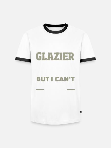 Glasses Gift - Men's Ringer Shirt - white/black