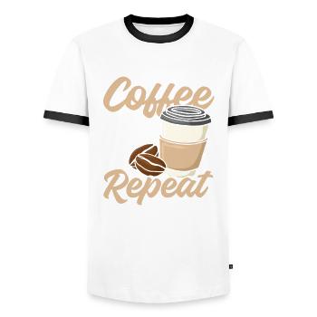 Lustiges Lehrer Lehrerinnen Geschenk - Männer Kontrast-T-Shirt - Weiß/Schwarz - Vorne - AI Model Female 172 light (172cm) & AI Model Male 178 dark (178cm)