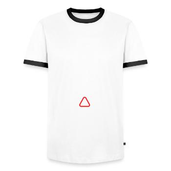 Lustiges Lehrer Lehrerinnen Geschenk - Männer Kontrast-T-Shirt - Weiß/Schwarz - Vorne - AI Model Female 172 light (172cm) & AI Model Male 178 dark (178cm)