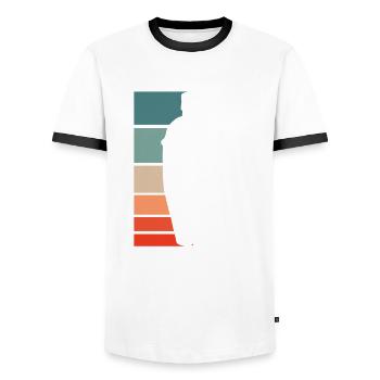 Lustiger Barkeeper Spruch Barkeeper Geschenk - Männer Kontrast-T-Shirt - Weiß/Schwarz - Vorne - AI Model Female 172 light (172cm) & AI Model Male 178 dark (178cm)