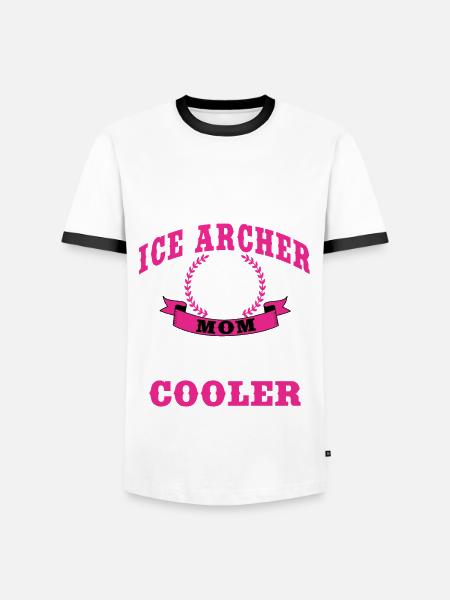 Snow Polo - Men's Ringer Shirt - white/black