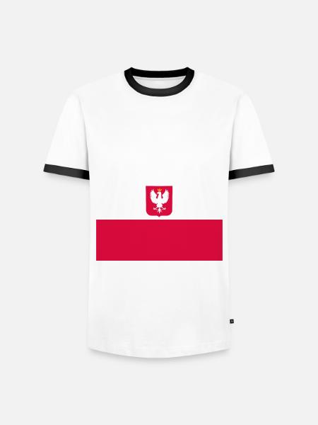 Team Dyngus Day - Men's Ringer Shirt - white/black