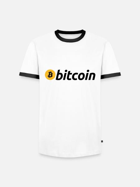 Bitcoin Maximalist - Männer Kontrast-T-Shirt - Weiß/Schwarz