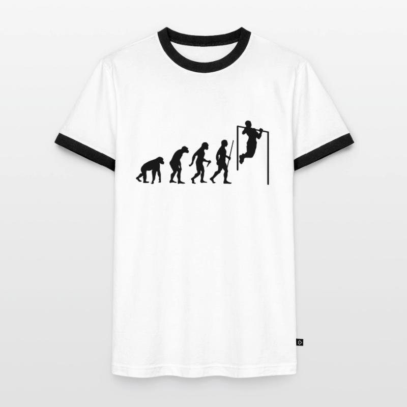 Evolution Pull Up T-shirt contrasté Homme