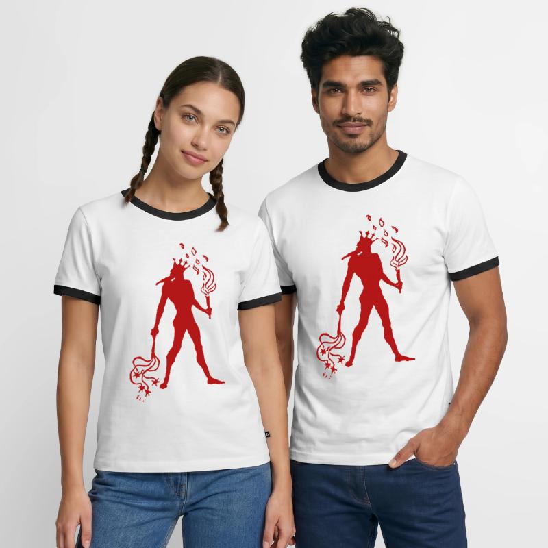 Devil Devil Men's Ringer Shirt