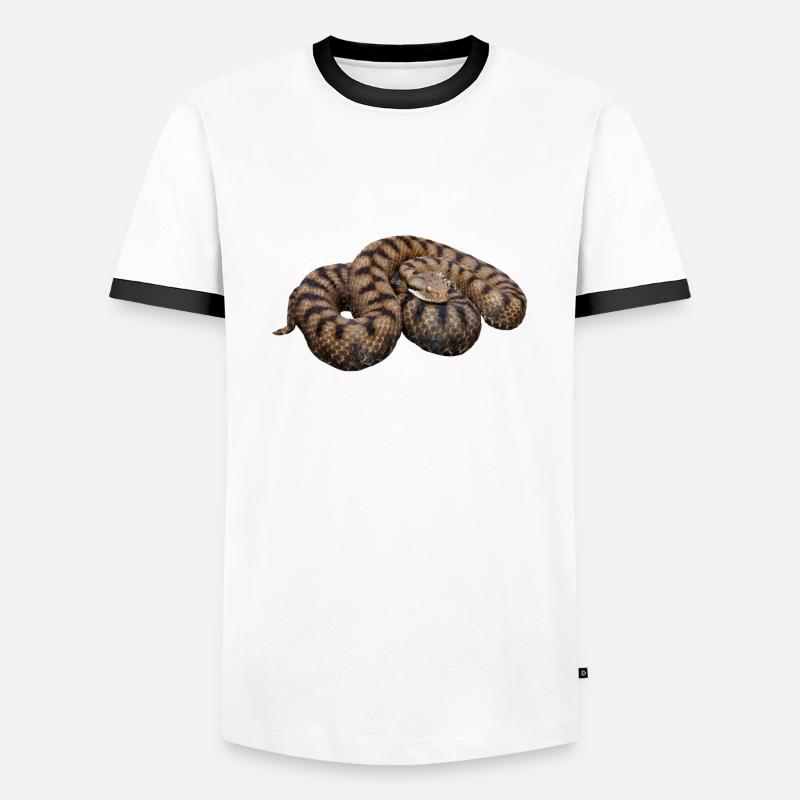 viper am431 - Men's Ringer Shirt - white/black