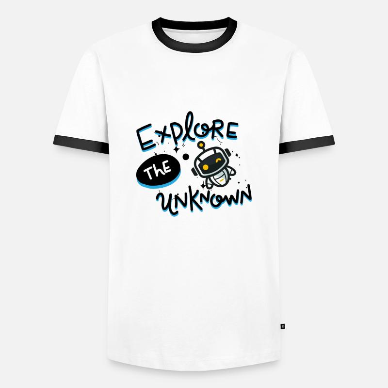 Programming, internet, everything digital - Men's Ringer Shirt - white/black