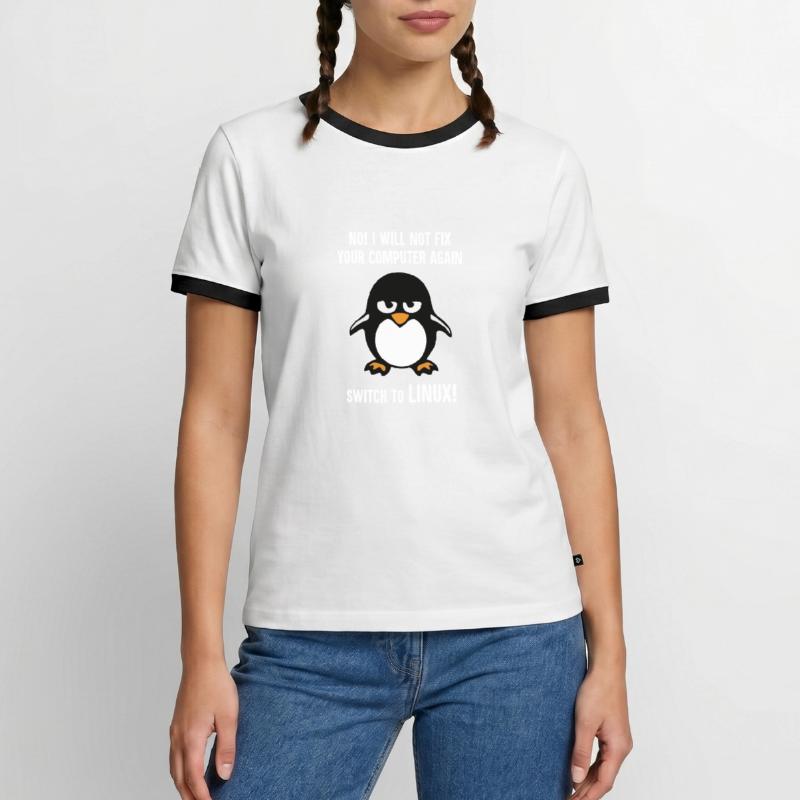 Programming computer science gift · Linux Men's Ringer Shirt