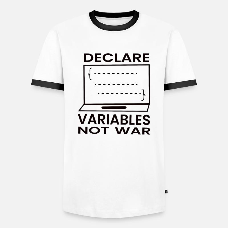 Softwareentwickler Programmierer Geschenk - Männer Kontrast-T-Shirt - Weiß/Schwarz