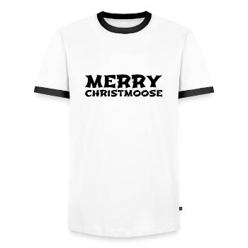 funny sayings bday animal rights bubaprints fun - Männer Kontrast-T-Shirt - Weiß/Schwarz - Vorne - AI Model Female 172 light (172cm) & AI Model Male 178 dark (178cm)