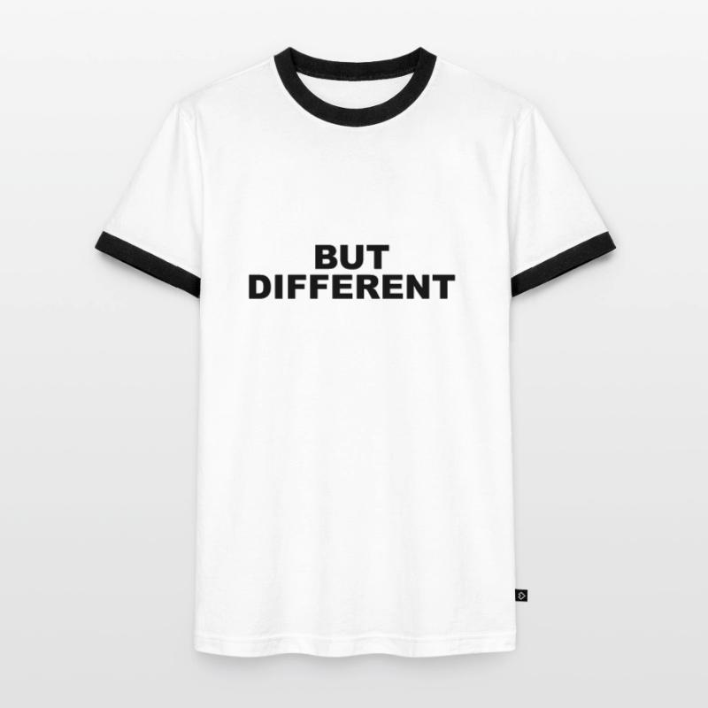 Same Same but different Männer Kontrast-T-Shirt