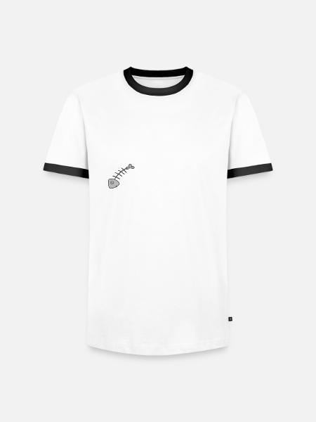Fischkopp - Label 126 - Männer Kontrast-T-Shirt -
