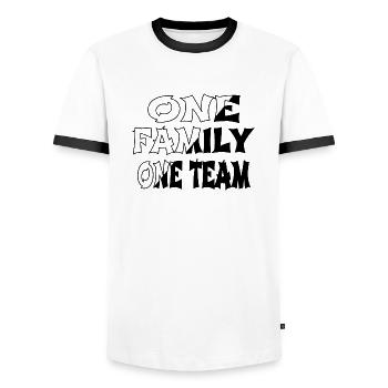 bday family present idea birthday present amusing - Männer Kontrast-T-Shirt - Weiß/Schwarz - Vorne - AI Model Female 172 light (172cm) & AI Model Male 178 dark (178cm)