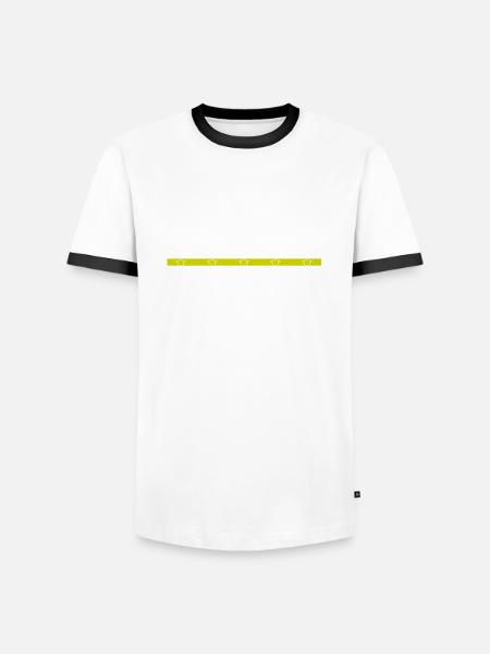 arborists arboriculturist - Men's Ringer Shirt - white/black