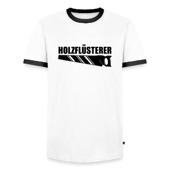 Handwerker Handyman Handwerk Werkzeug Baustelle - Männer Kontrast-T-Shirt - Weiß/Schwarz - Vorne - AI Model Female 172 light (172cm) & AI Model Male 178 dark (178cm)
