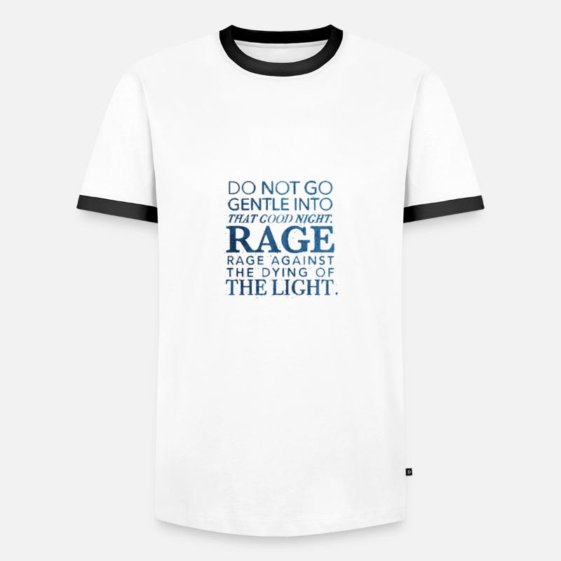 Interstellar - Männer Kontrast-T-Shirt - Weiß/Schwarz