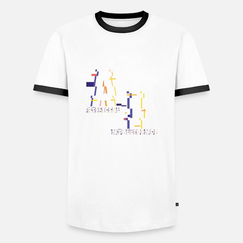 Artificial intelligence - Men's Ringer Shirt - undefined