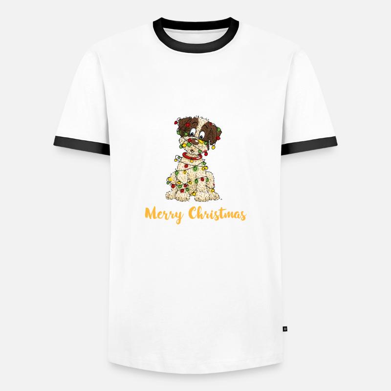 String Lights - Men's Ringer Shirt - undefined