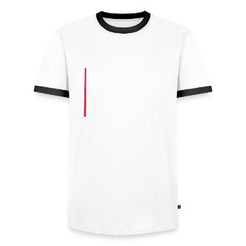 Can't Tell Me What To Do You Not My Granddaughter - Men's Ringer Shirt - white/black - Front - AI Model Female 172 light (172cm) & AI Model Male 178 dark (178cm)