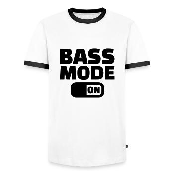 chorale - T-shirt contrasté Homme - blanc/noir - Devant - AI Model Female 172 light (172cm) & AI Model Male 178 dark (178cm)