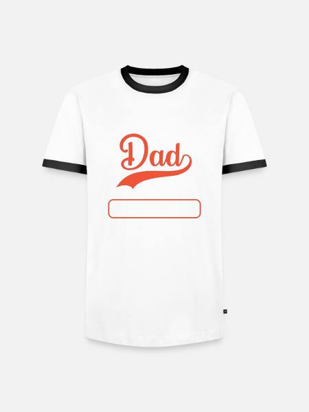 Dad Loading Design - Männer Kontrast-T-Shirt -