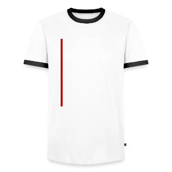 I'm A Proud Chef Of Super Awesome Employees Job - Men's Ringer Shirt - white/black - Front - AI Model Female 172 light (172cm) & AI Model Male 178 dark (178cm)
