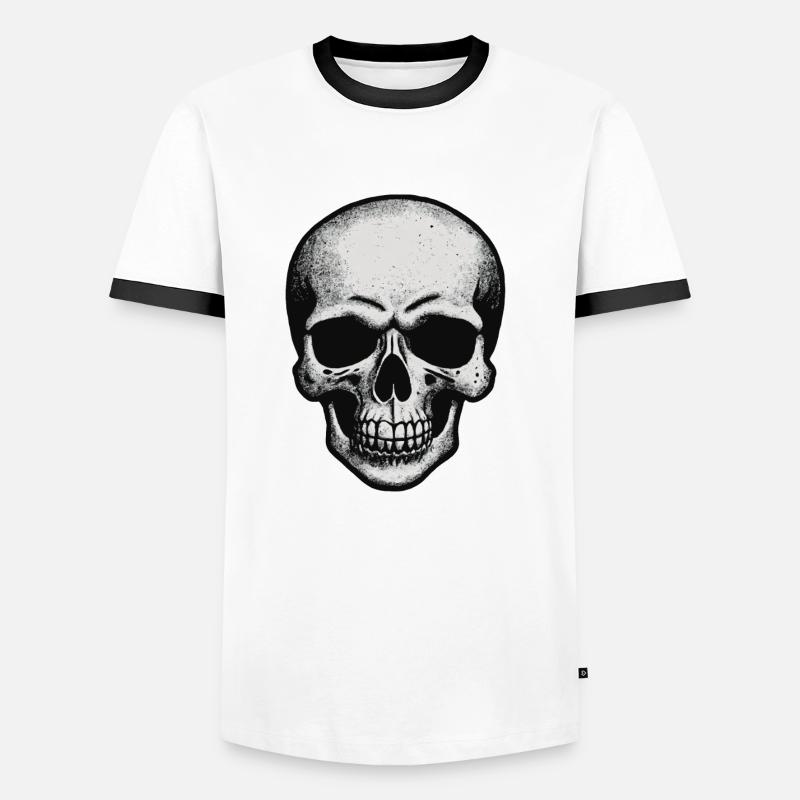 image 2011 - Men's Ringer Shirt - white/black