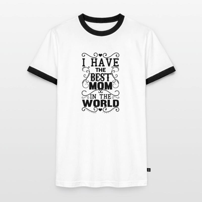 Muttertag, Muttertag, Muttertag, Muttertag, Muttertag Männer Kontrast-T-Shirt