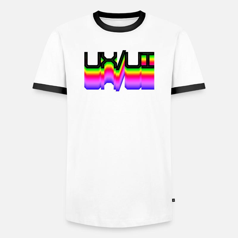 Code Developer Skripting Dev Computerfreak Geek - Männer Kontrast-T-Shirt - Weiß/Schwarz