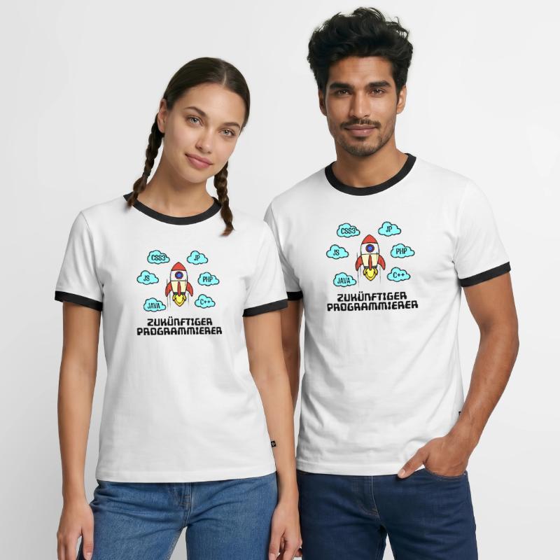 Css Code Developer C++ Java Php Programmierer Männer Kontrast-T-Shirt