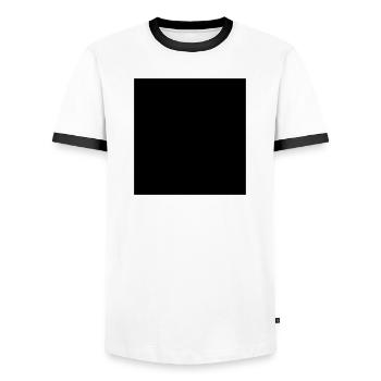 25 years of same-sex marriage in Amsterdam - Men's Ringer Shirt - white/black - Front - AI Model Female 172 light (172cm) & AI Model Male 178 dark (178cm)