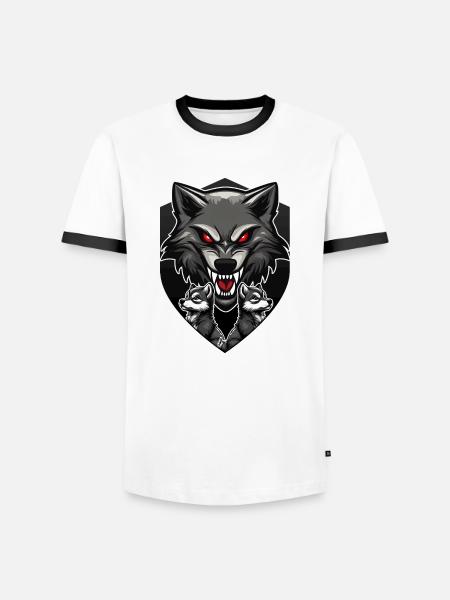 Gamer Are Never Alone - Männer Kontrast-T-Shirt - Weiß/Schwarz