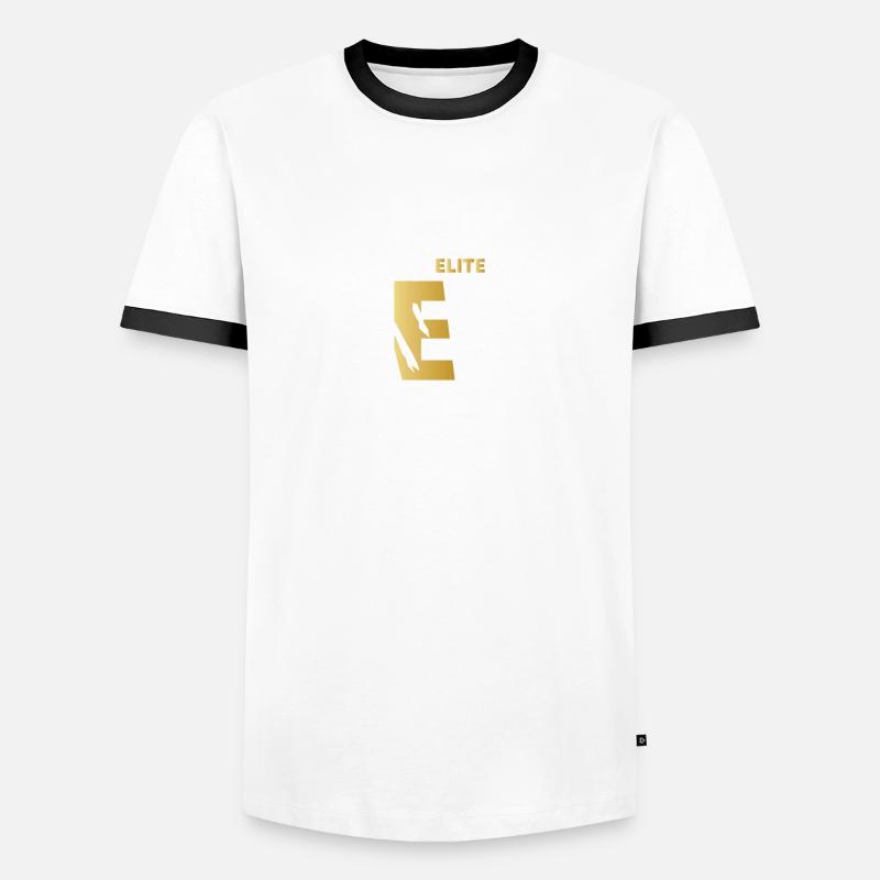 AEW Dynamit - Männer Kontrast-T-Shirt - Weiß/Schwarz