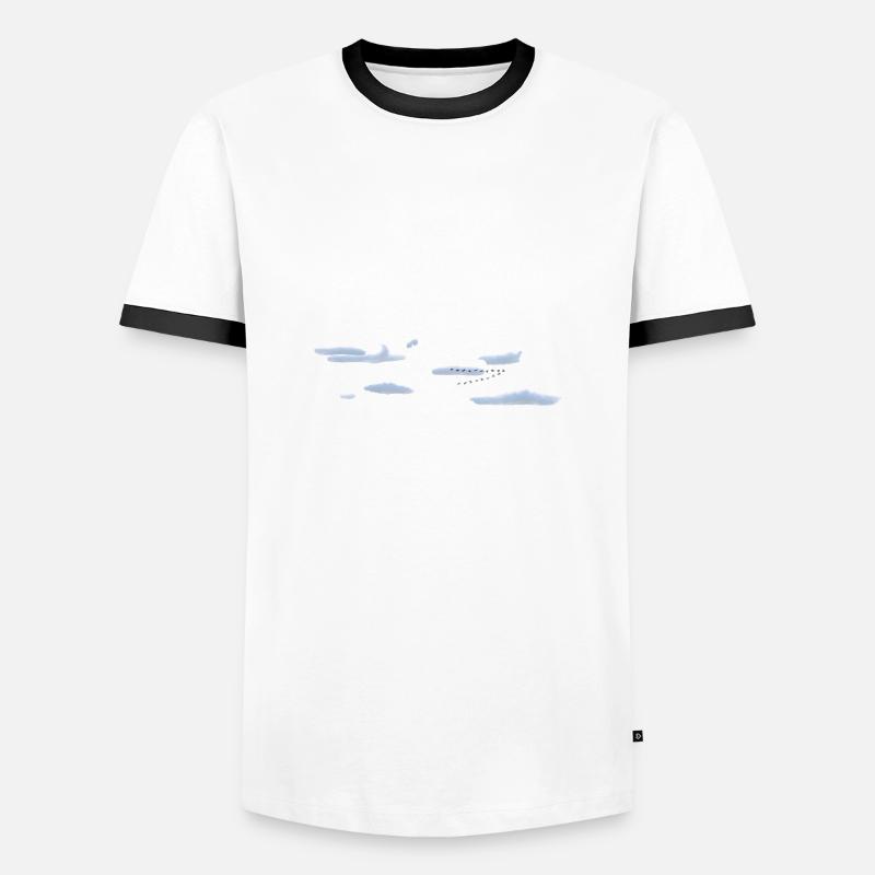 Clouds - Men's Ringer Shirt - undefined