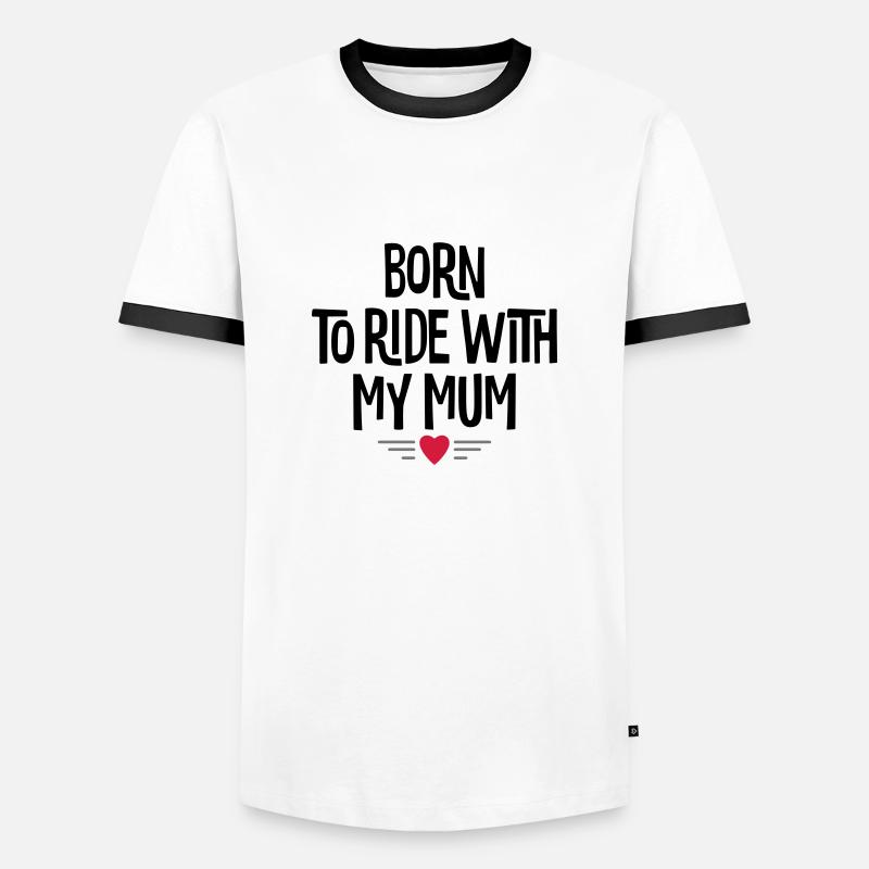 Pferdesprüche - Männer Kontrast-T-Shirt - Weiß/Schwarz