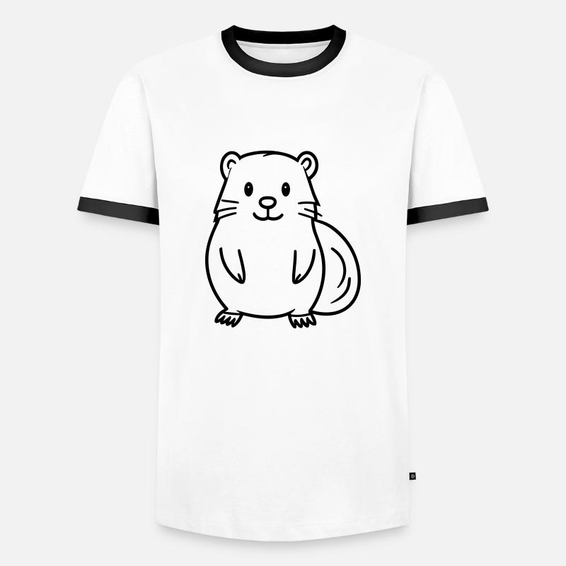 Marmot - Men's Ringer Shirt - white/black